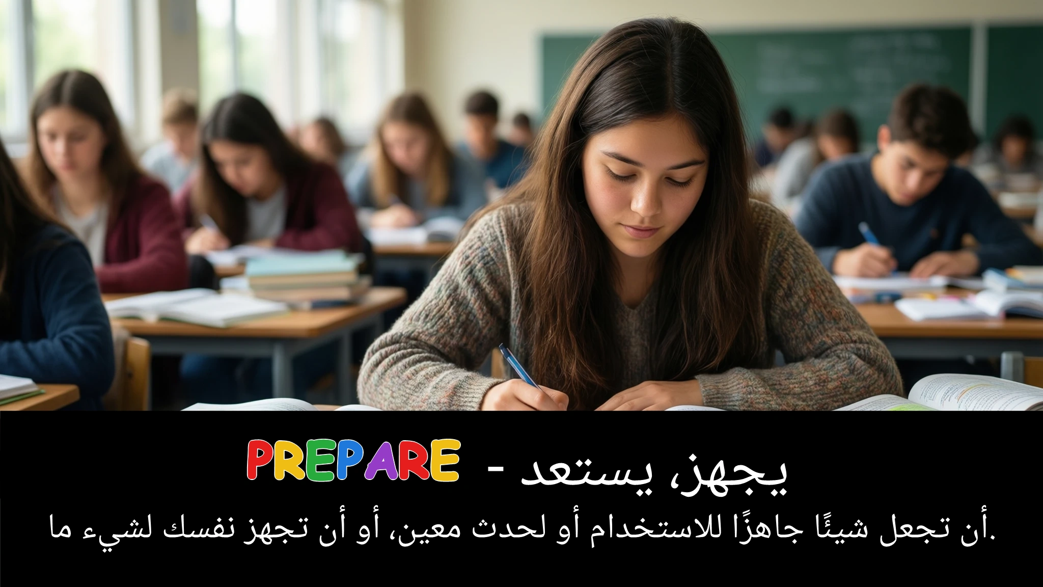 Arabic Illustration for prepare